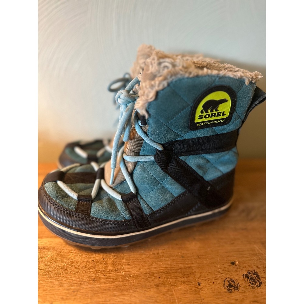 Sorel Glacey Explorer Waterproof, women's size 6.5 - Picture 3 of 6